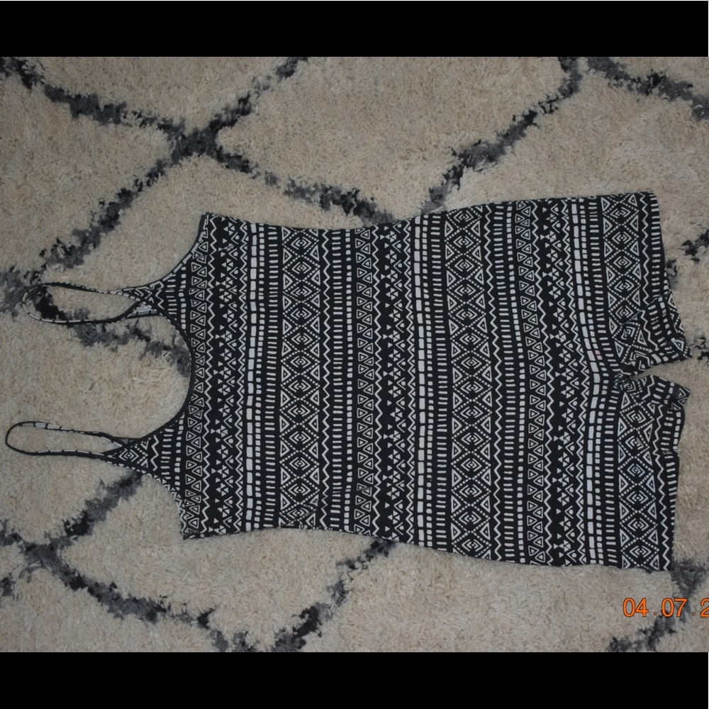 Tribal print body suit